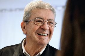 Jean Luc Melenchon And Emmanuel Fernandes LFI - Strasbourg
