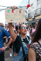 Demonstration In Support Of The Palestinian People - Lisbon