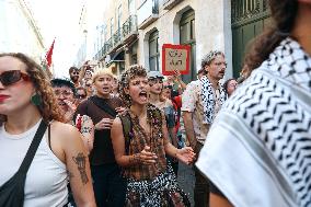 Demonstration In Support Of The Palestinian People - Lisbon