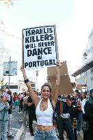 Demonstration In Support Of The Palestinian People - Lisbon
