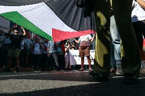 Demonstration In Support Of The Palestinian People - Lisbon
