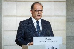 Announcement of The New Government - Paris