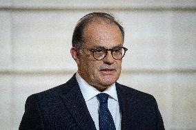 Announcement of The New Government - Paris