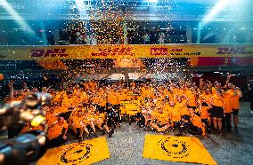 Singapore Grand Prix 2025 - Team Celebrations