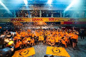 Singapore Grand Prix 2025 - Team Celebrations