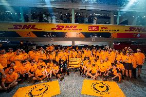 Singapore Grand Prix 2025 - Team Celebrations