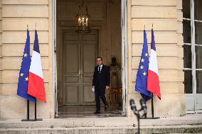 Statement by French Outgoing Prime Minister Sebastien Lecornu After Resignation - Paris