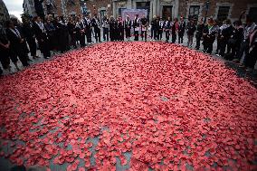 CEAR Marks Anniversary Of Gaza Violence In Madrid - Spain