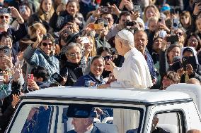 Pope Leo XIV At The Jubilee Audience of the Missionary World and Migrants - Vatican