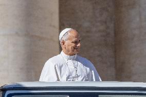 Pope Leo XIV At The Jubilee Audience of the Missionary World and Migrants - Vatican