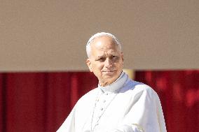 Pope Leo XIV At The Jubilee Audience of the Missionary World and Migrants - Vatican