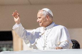 Pope Leo XIV At The Jubilee Audience of the Missionary World and Migrants - Vatican