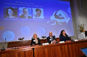 THE NOBEL PRIZE IN PHYSIOLOGY OR MEDICINE IS AWARDED