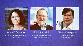 THE NOBEL PRIZE IN PHYSIOLOGY OR MEDICINE IS AWARDED
