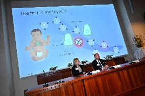 THE NOBEL PRIZE IN PHYSIOLOGY OR MEDICINE IS AWARDED