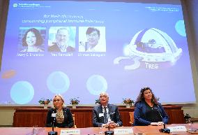 2025 Nobel Prize In Physiology Or Medicine Laureates Announcement - Sweden