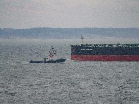 International Maritime Traffic At The Port Of Le Havre - France