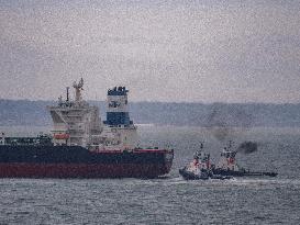 International Maritime Traffic At The Port Of Le Havre - France