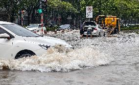 Typhoon Matmo Landfall - China
