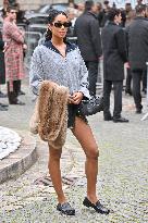 PFW Miu Miu Outside Arrivals