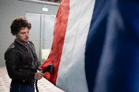 Marine Tondelier gives a press conference - Paris