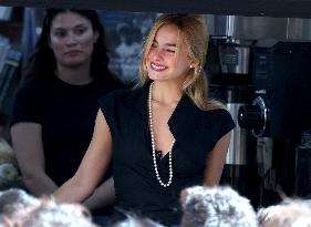 Addison Rae out in New York