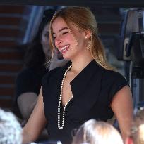 Addison Rae out in New York