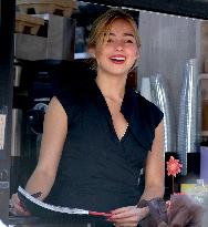 Addison Rae out in New York