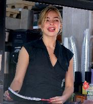 Addison Rae out in New York