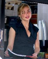 Addison Rae out in New York