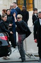 PFW - Celebs Arrive At Chanel Show