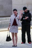 PFW - Celebs Arrive At Chanel Show