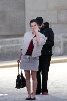 PFW - Celebs Arrive At Chanel Show