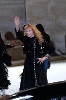 PFW - Celebs Arrive At Chanel Show