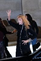 PFW - Celebs Arrive At Chanel Show