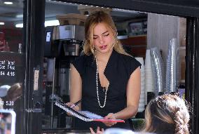 Addison Rae out in New York