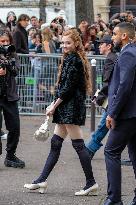 PFW - Miu Miu Outside Arrivals