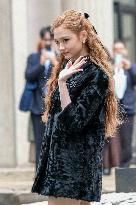 PFW - Miu Miu Outside Arrivals