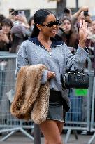 PFW - Miu Miu Outside Arrivals