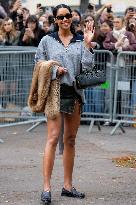 PFW - Miu Miu Outside Arrivals