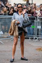 PFW - Miu Miu Outside Arrivals