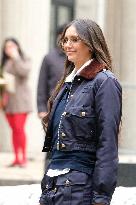 PFW - Miu Miu Outside Arrivals