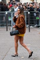 PFW - Miu Miu Outside Arrivals