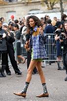 PFW - Miu Miu Outside Arrivals