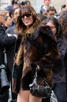 PFW - Miu Miu Outside Arrivals