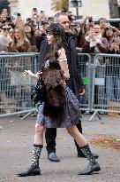 PFW - Miu Miu Outside Arrivals