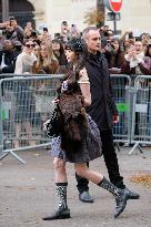 PFW - Miu Miu Outside Arrivals