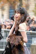PFW - Miu Miu Outside Arrivals
