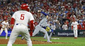 Baseball: Division Series between Dodgers and Phillies