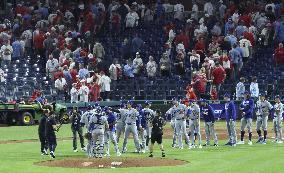 Baseball: Division Series between Dodgers and Phillies